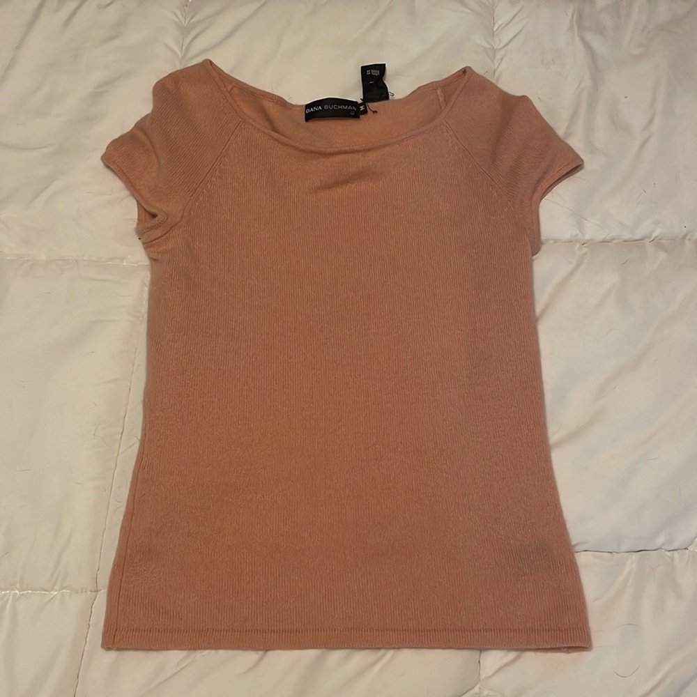 Pastel pink cashmere sweater